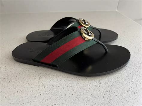 gucci flip flops rubber|gucci flip flops meaning.